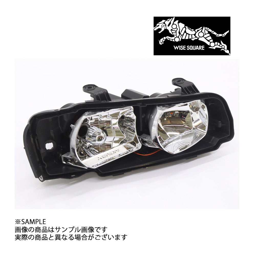 R34 スカイライン　右側ハロゲンヘッドライトハウジング WISE SQUARE ワイズスクウェア ヘッドライトハウジング 右側