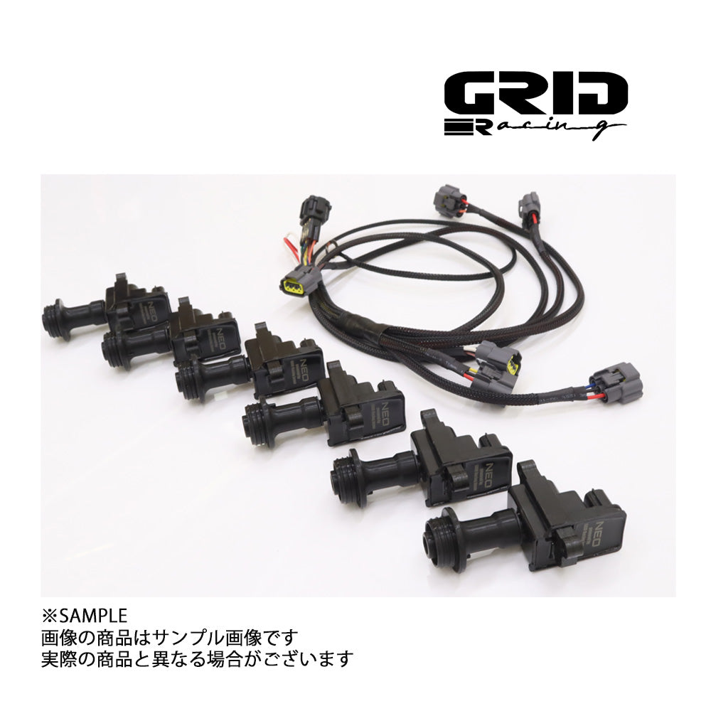 GRID RACING NEOコイル ER34用（6個）+R34 強化コイルハーネス（大容量