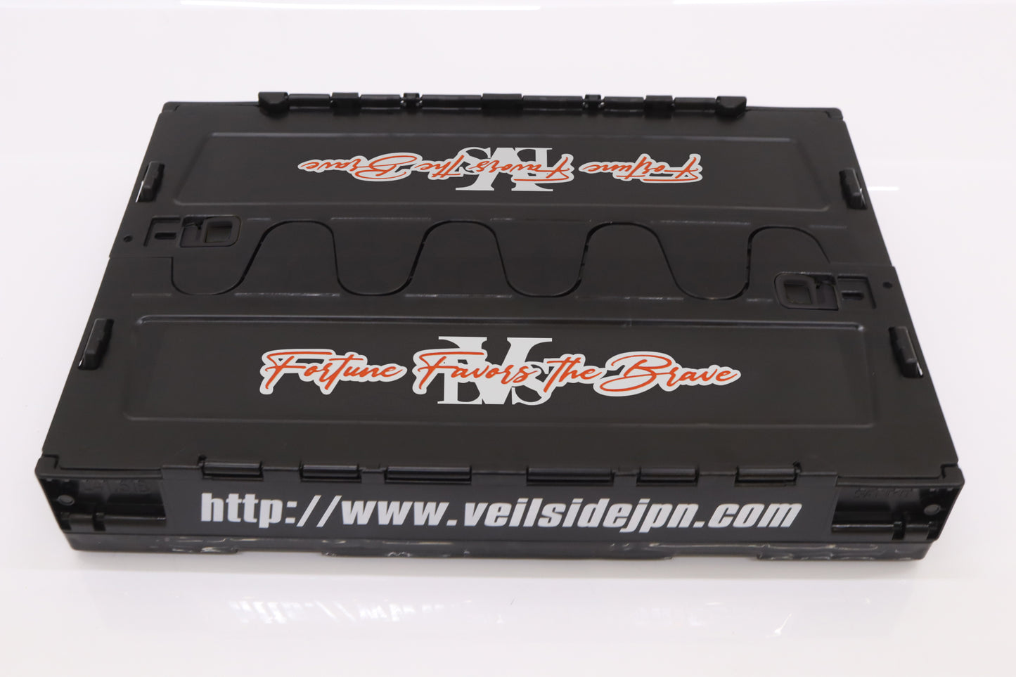 VeilSide ヴェイルサイド 折りたたみ コンテナ ボックス ブラック 50L #106191050