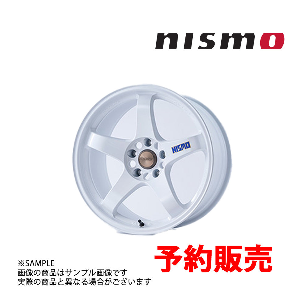 NISMO ニスモ 予約販売 40th 記念 LM GT4 18x9.5 12 5H/114.3 ホワイト 1台分セット ホイール ##66 –  トラスト企画オンラインショップ