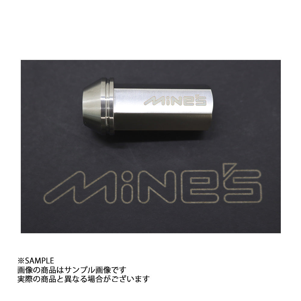 MINE'S マインズ チタン ホイールナット 50mm M12 x 1.25P 20個セット スカイライン GT-R BNR32/BCNR33/BNR34 ##875131001