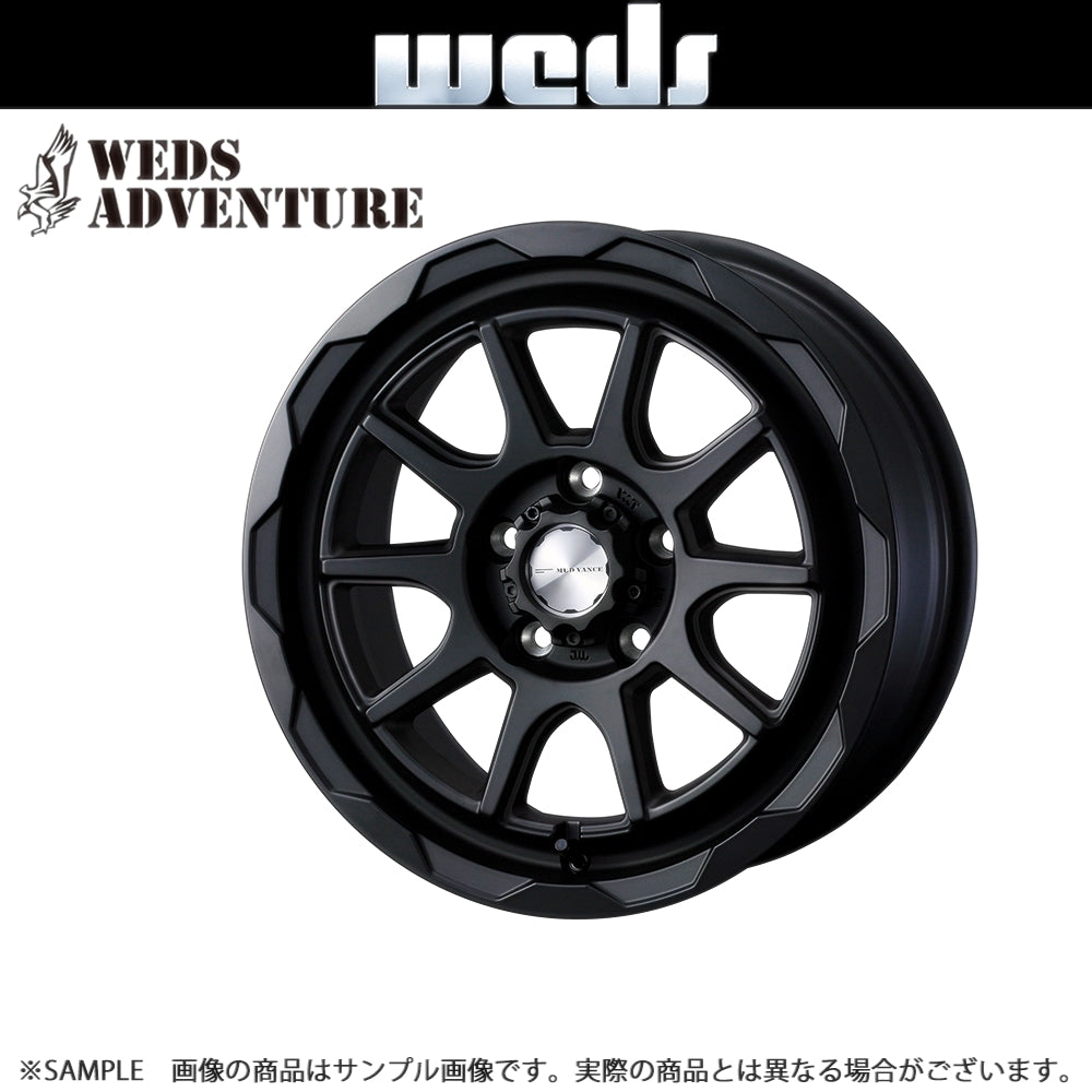 WEDS ウェッズ ADVENTURE MUD VANCE 06 16x7.0 38 5H/114.3 フルマット ...