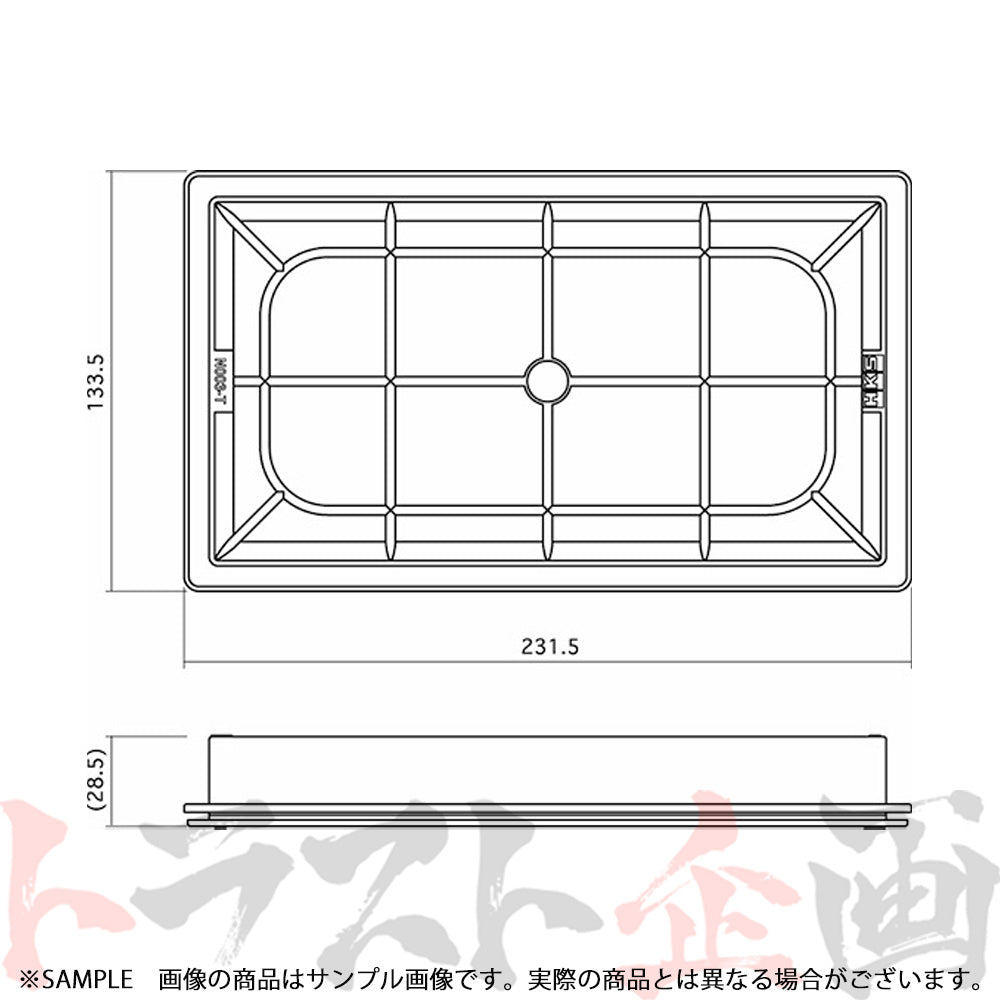 HKS エアクリ スーパー エア フィルター ##213182374