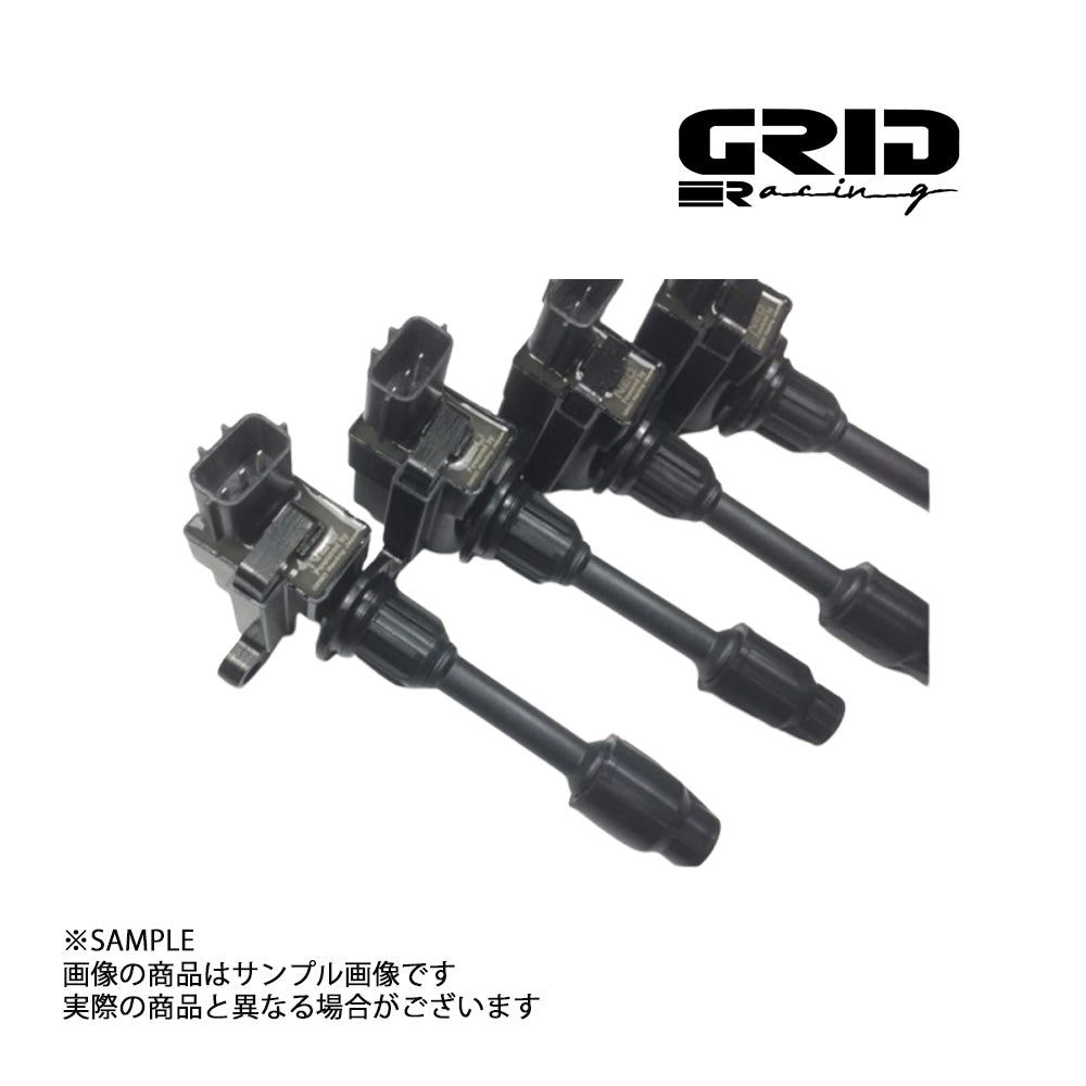 GRID RACING NEOコイル 4本セット イグニッションコイル シルビア S15 SR20DET ##337161014 - トラスト企画