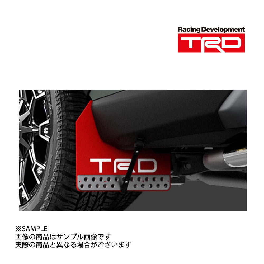TRD マッドフラップ レッド RAV4 MXAA52/MXAA54/AXAH52/AXAH54 ##563101052 - トラスト企画