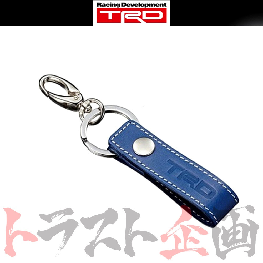 ◆ TRD カラビナ付キーリング ブルー ##563191073