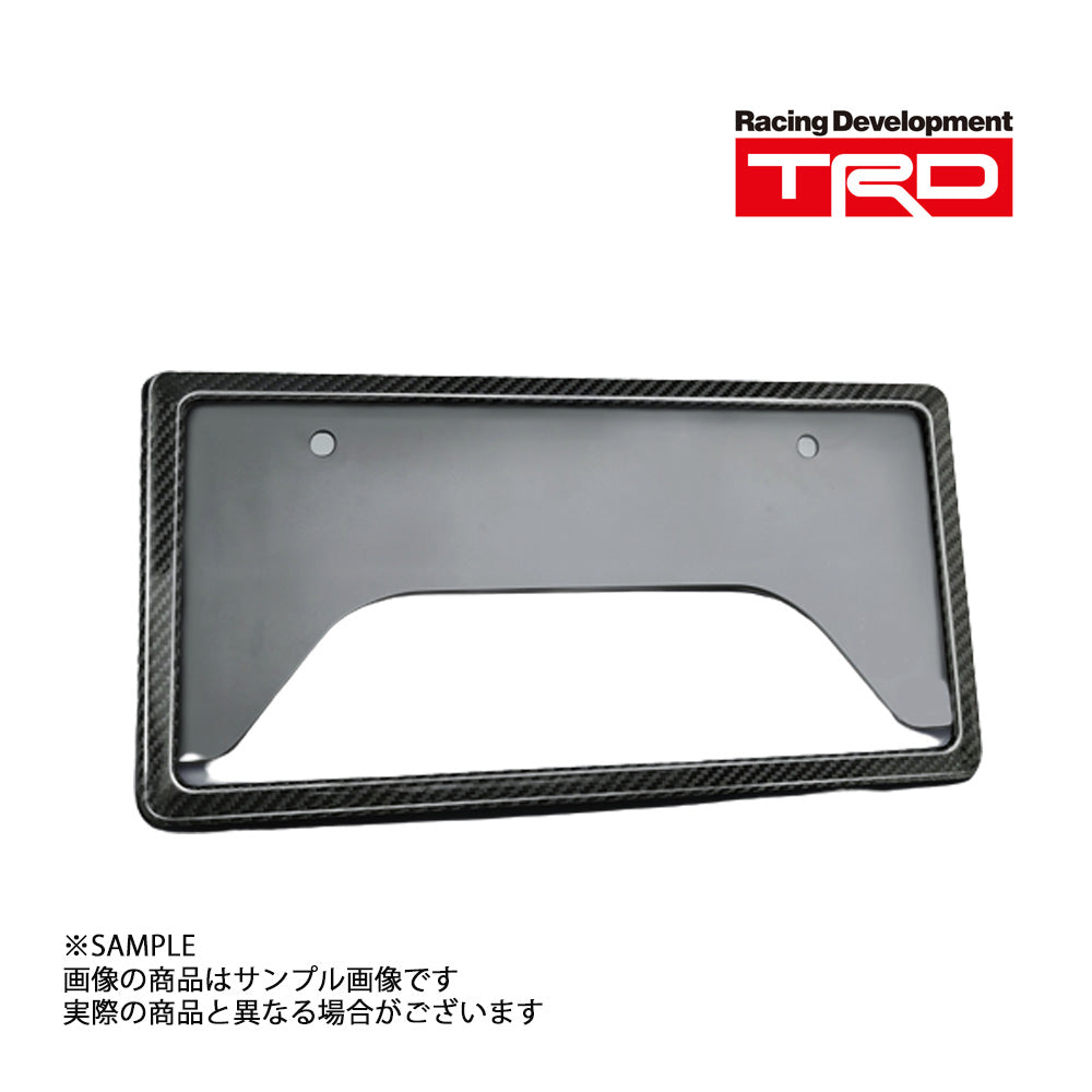 TRD GR カーボン ナンバーフレーム (フロント) MS371-00001 ##563191078