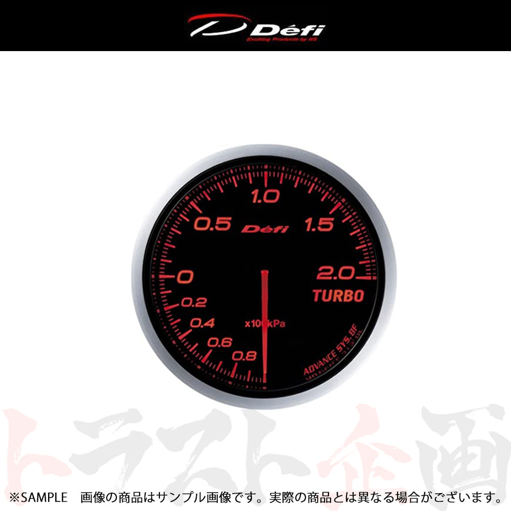 Defi デフィ Defi-Link ADVANCE アドバンス BF 60φ ターボ計 Max 200kPaモデル アンバーレッド DF09902 #591161061 - トラスト企画