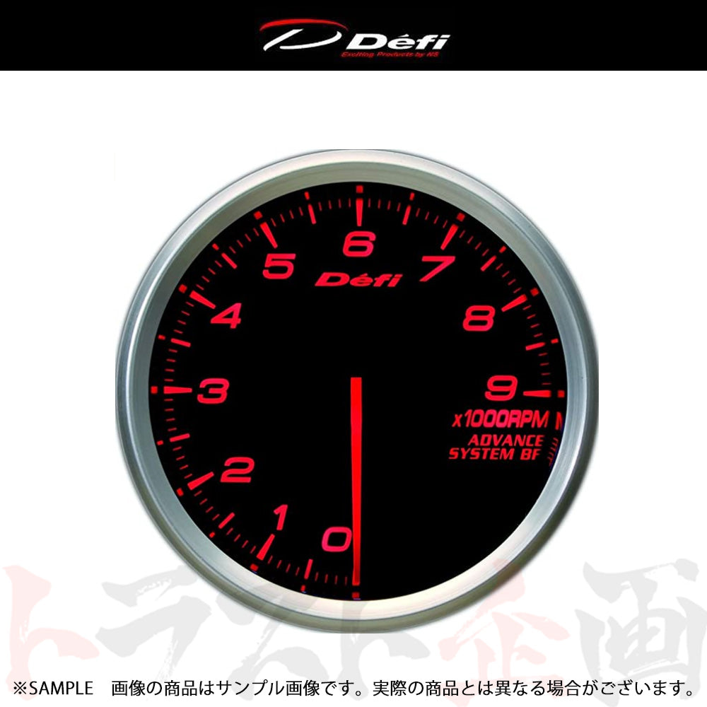 Defi デフィ Defi-Link アドバンス BF 80φ タコメーター/エンジン回転計 0〜9000RPM アンバーレッド DF10902 ##591161085 - トラスト企画