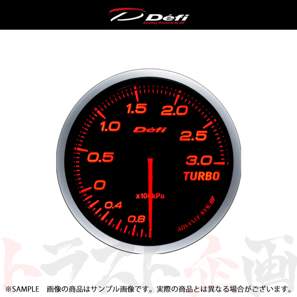 Defi デフィ Defi-Link ADVANCE アドバンス BF 60φ ターボ計 Max 300kPaモデル アンバーレッド DF14702 ##591161098 - トラスト企画