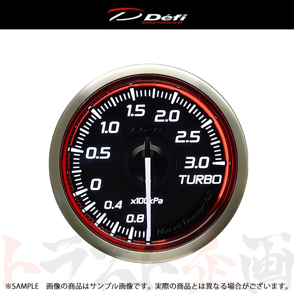 Defi デフィ Racer Gauge レーサーゲージ N2 52φ ターボ計 Max 300kPaモデル レッド DF16103  ##591161110