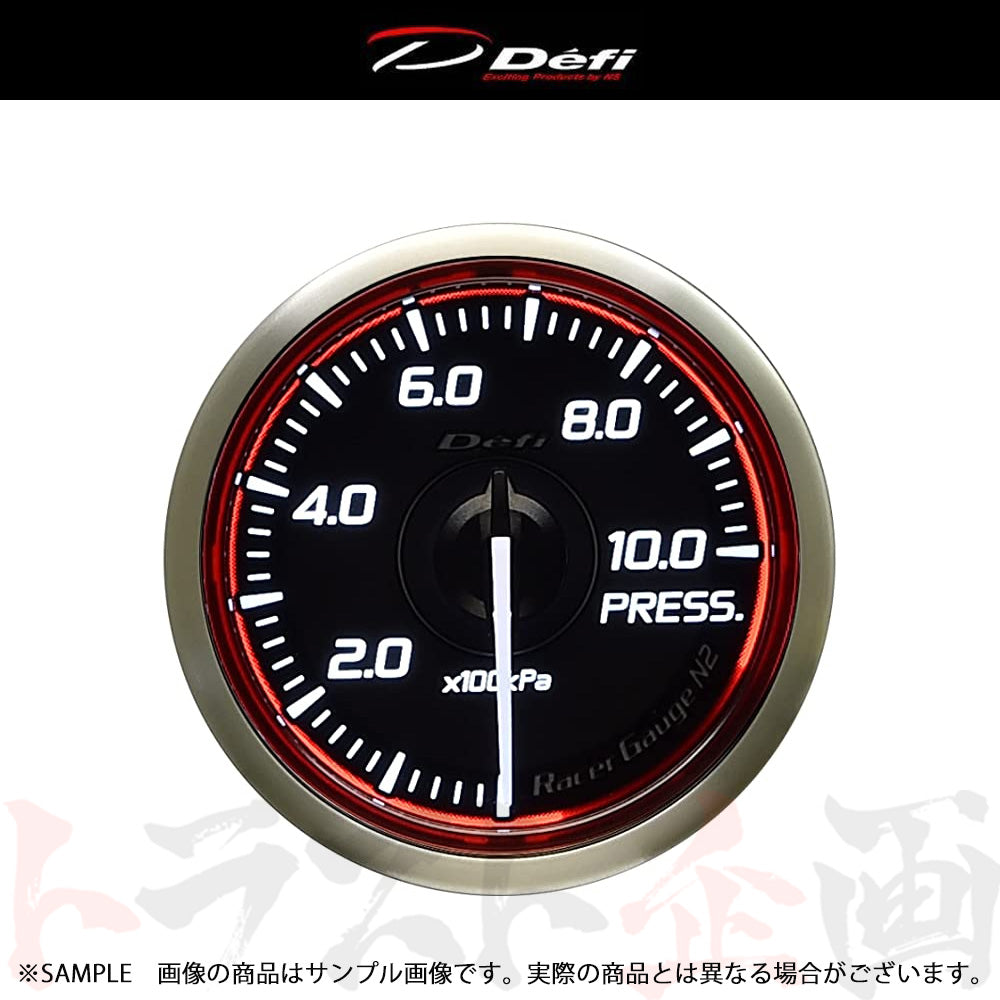 Defi デフィ Racer Gauge レーサーゲージ N2 52φ 圧力計 (油圧計/燃圧