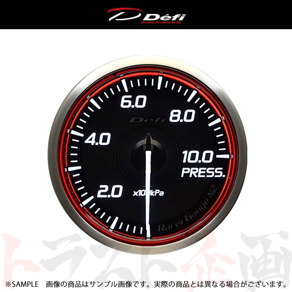 Defi デフィ Racer Gauge レーサーゲージ N2 60φ 圧力計 (油圧計/燃圧計) 0kPa-1000kPa レッド DF16803  ##591161120