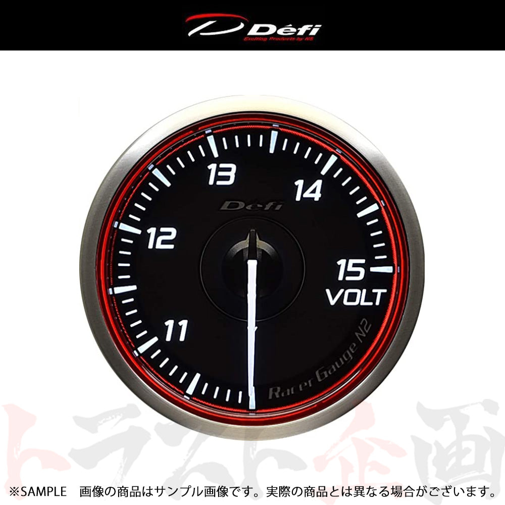 Defi デフィ Racer Gauge レーサーゲージ N2 60φ 電圧計/ボルト