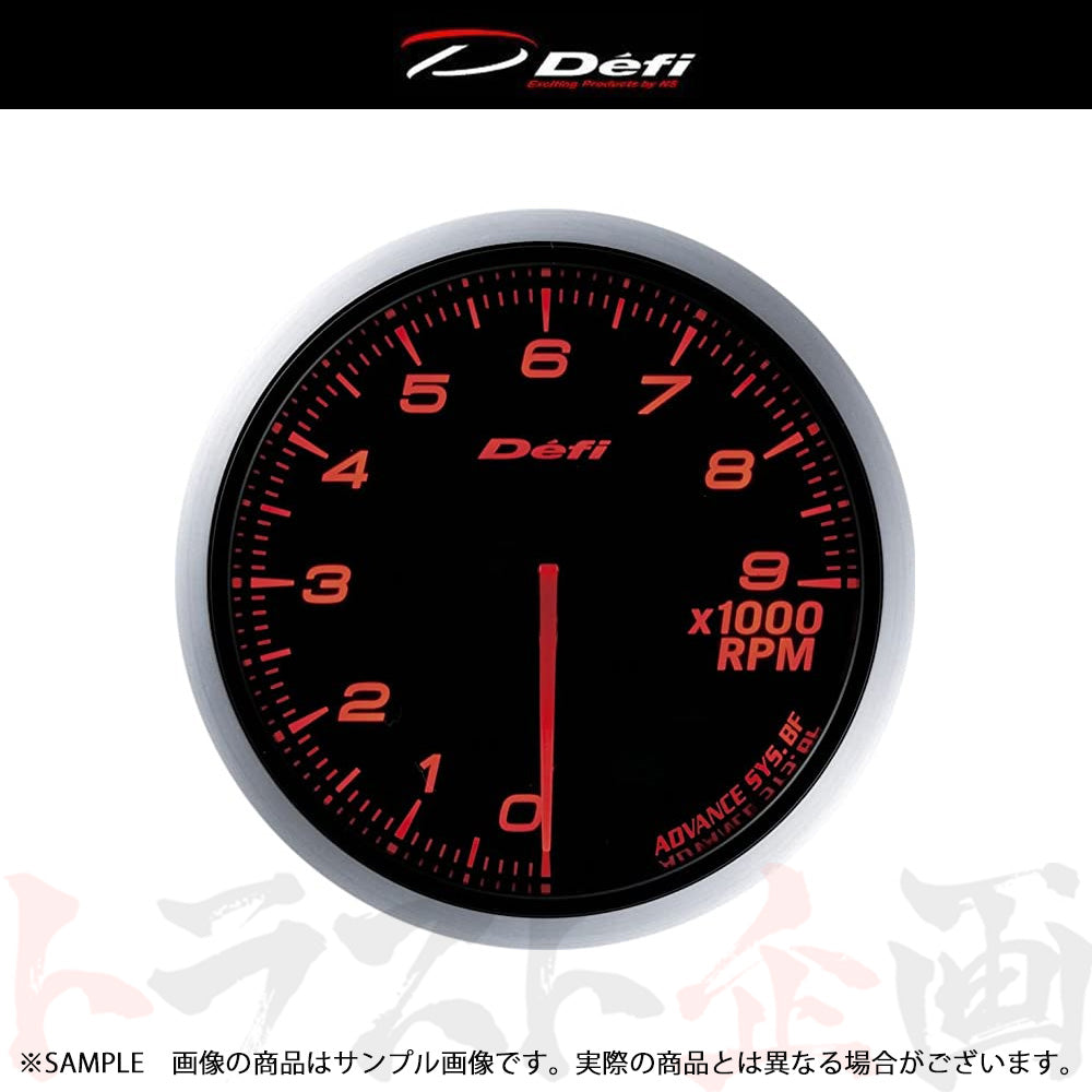 Defi デフィ Defi-Link アドバンス BF 60φ タコメーター/エンジン回転計 0〜9000RPM アンバーレッド DF10705 ##591161139 - トラスト企画