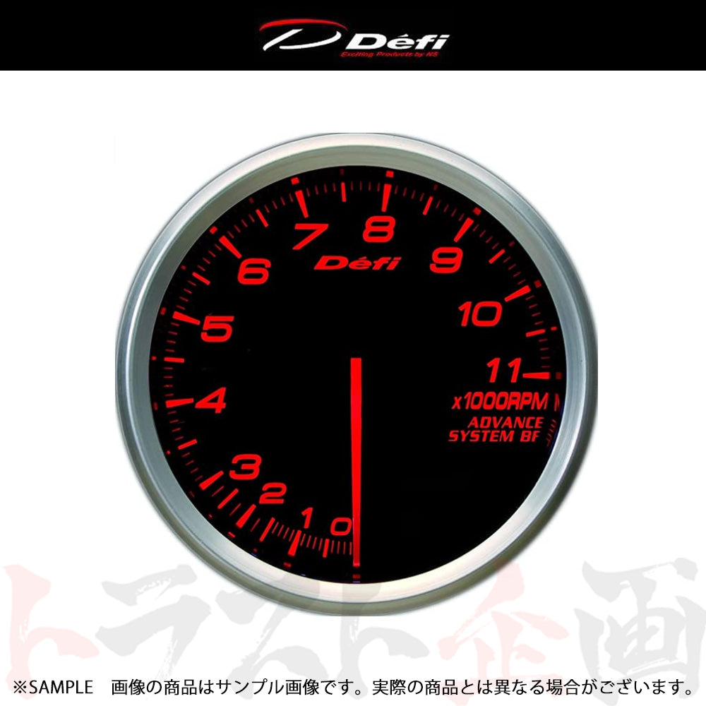 Defi デフィ Defi-Link アドバンス BF 80φ タコメーター/エンジン回転計 0〜11000RPM アンバーレッド DF11002 ##591161142 - トラスト企画