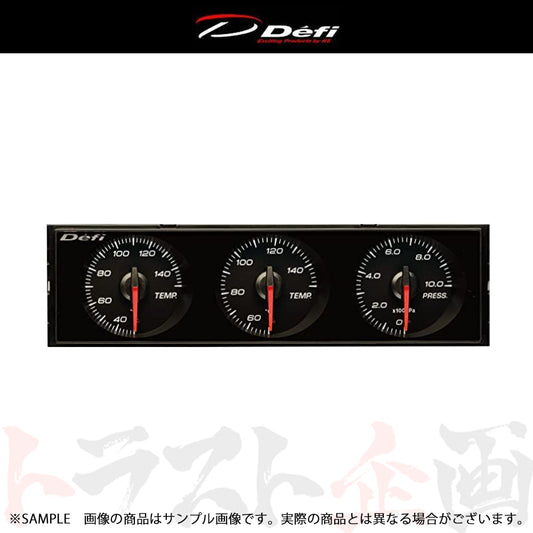 Defi デフィ DIN-Gauge Style21 ディンゲージ スタイル21  指針/赤  文字板/黒  目盛り/白  照明/白  DF14403 ##591161145 - トラスト企画