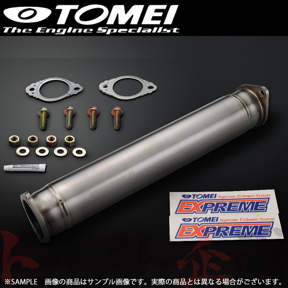 TOMEI 触媒 EXPREME Ti チタニウム触媒 ストレートパイプ ランサーエボリューション7/8/9 ##612141049 - トラスト企画
