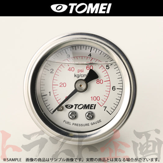 TOMEI 燃圧計  0 ~ 7kg/cm2  (0~100 PSI) フューエル プレッシャー ゲージ #612161002 - トラスト企画