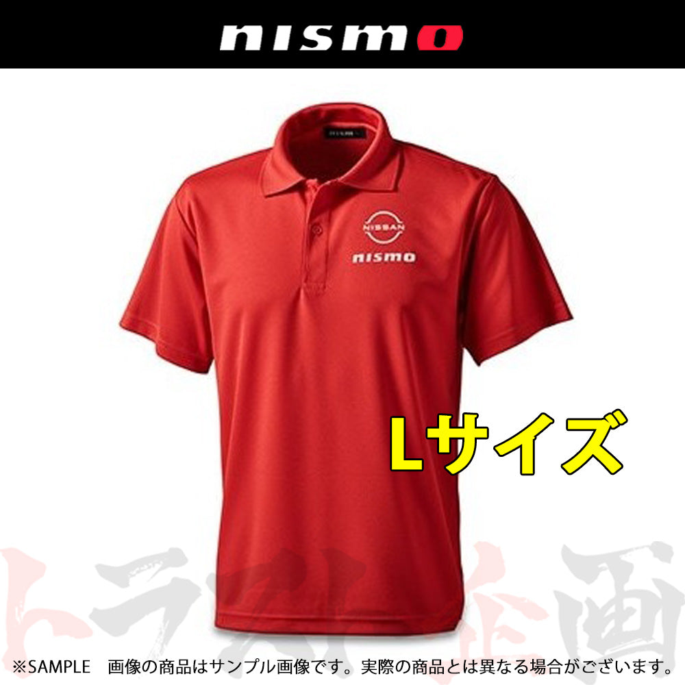 △ NISMO ニスモ ポロシャツ レッド L 【数量限定】 ##660192328