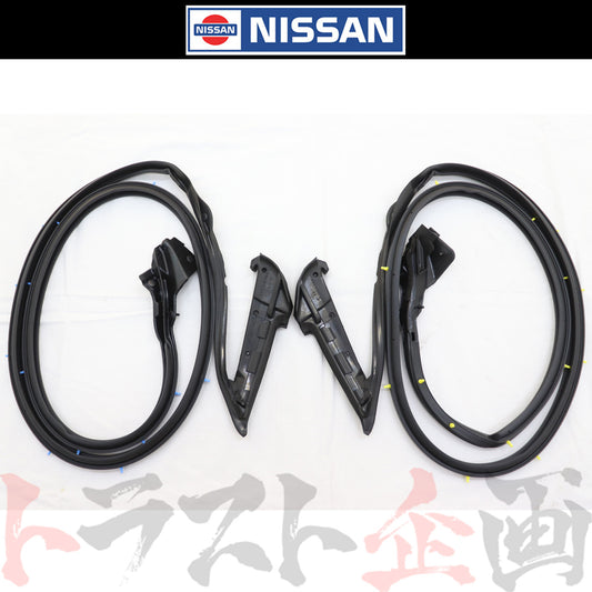 即納 日産 ウェザーストリップ ドア側 左右セット スカイライン GT-R BNR34 R34 2ドア #663101054S1