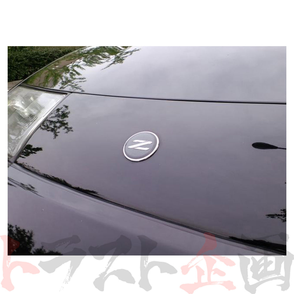 △ 日産 フード エンブレム ゴールド フェアレディZ Z32 ##663191283