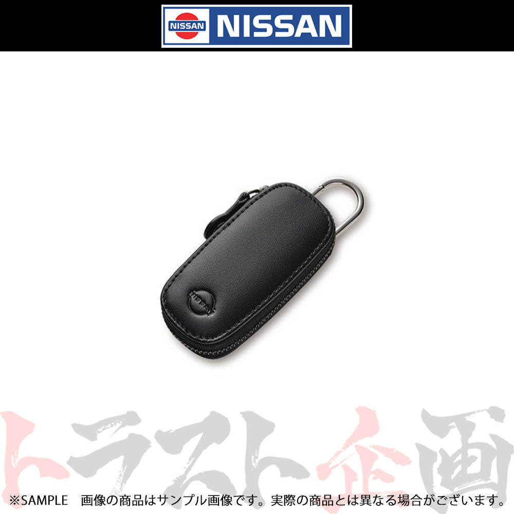 ◆ 日産 インテリジェント キーケース ラウンドファスナー ブラック ##663191640 - トラスト企画