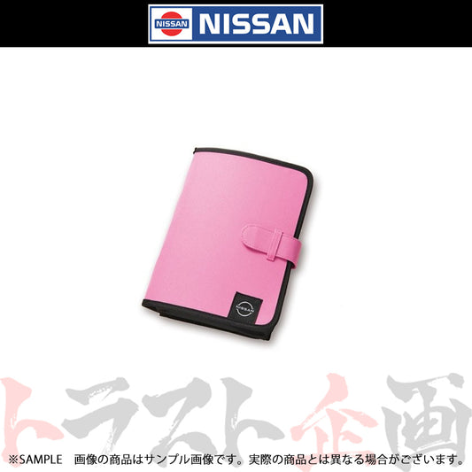 日産 再生ポリエステル 車検証ケース (ピンク)  【数量限定】 ##663191664 - トラスト企画