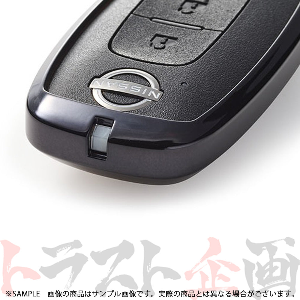 ◆ 日産 インテリジェントキーケース(シリコンカバータイプ)ダーククローム KWA10-00PZ0 ##663191772 - トラスト企画