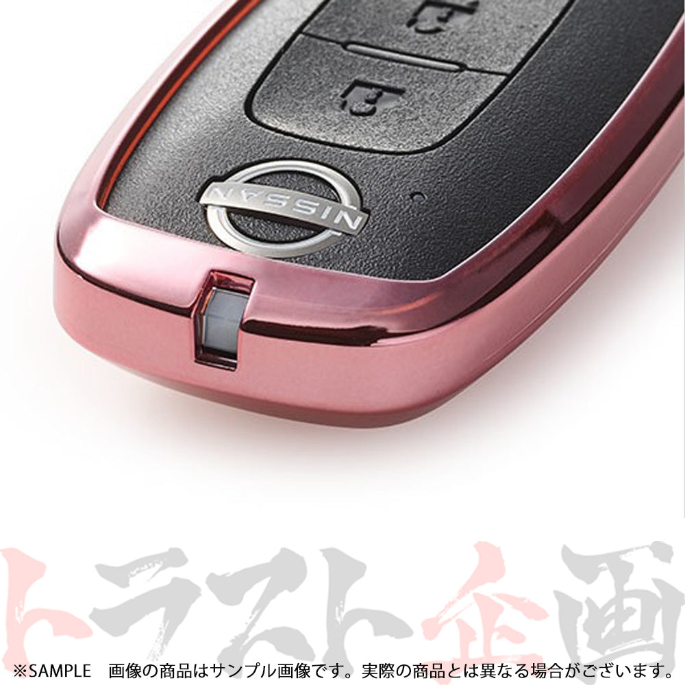 ◆ 日産 インテリジェントキーケース(シリコンカバータイプ)ピンクゴールド KWA10-00PP0 ##663191773 - トラスト企画