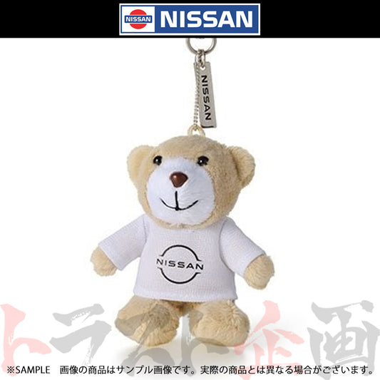 日産 NISSAN ベアマスコット ホワイト KWA80-00PW0 ##663191782 - トラスト企画