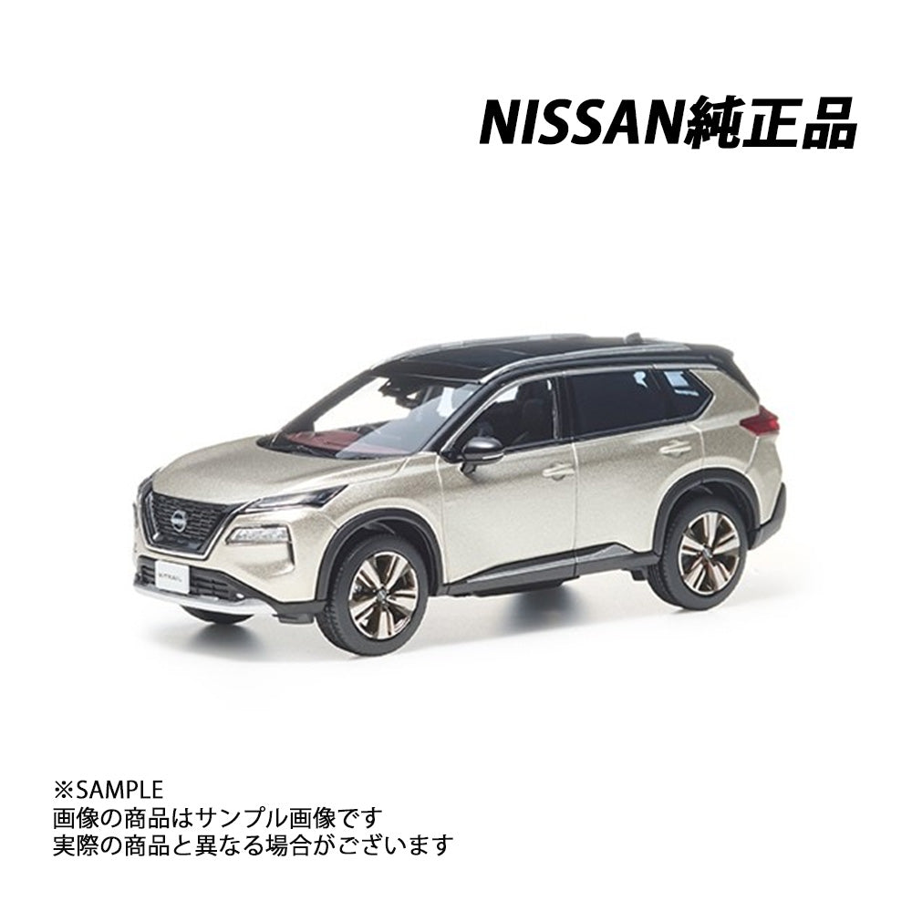 日産 純正 X-TRAIL ( シェルブロンド / スーパーブラック ) 1/43