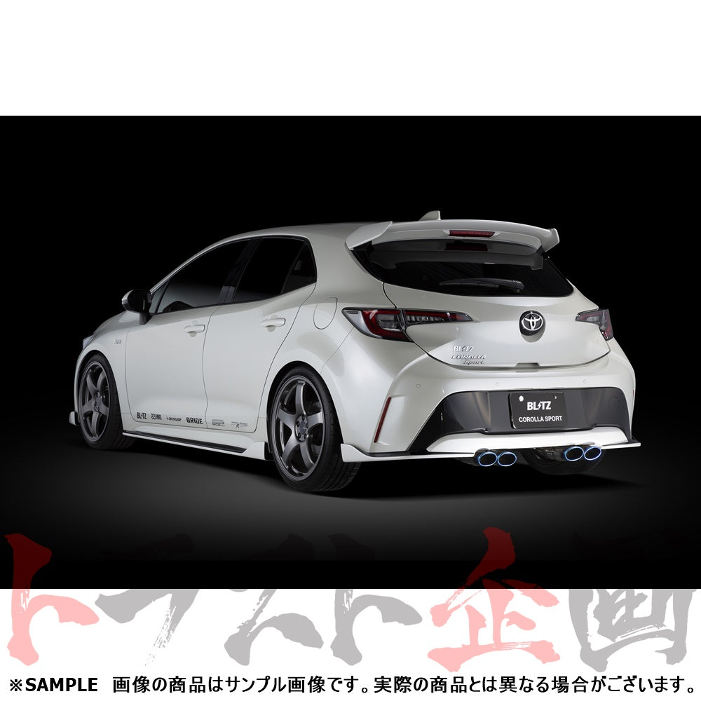 BLITZ ブリッツ NUR-SPEC カスタムエディション Quad マフラー カローラスポーツ ##765141088 - トラスト企画