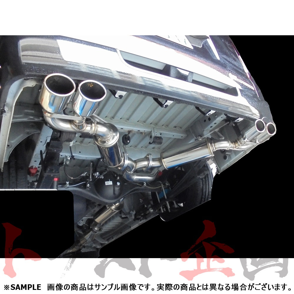 BLITZ ブリッツ NUR-SPEC カスタムエディション Quad マフラー ハイエース TRH200V ##765141110 - トラスト企画