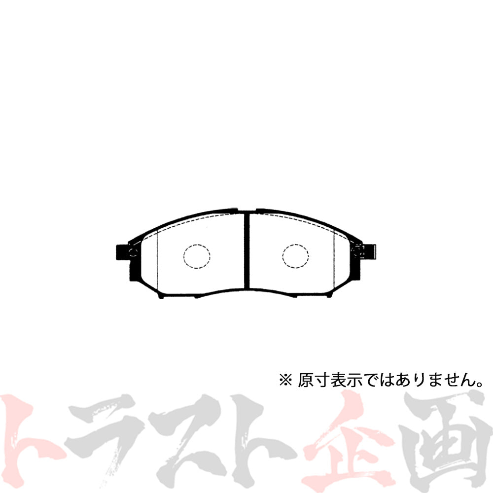 Project μ ブレーキ パッド BESTOP (フロント) F239 グロリア サファリ ステージア #771201090 - トラスト企画