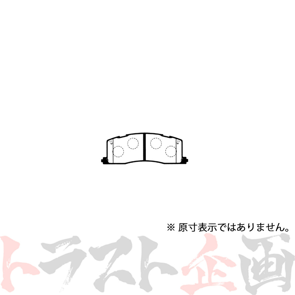 Project μ ブレーキ パッド BESTOP (リア) R194 エスティマ #771211039 - トラスト企画