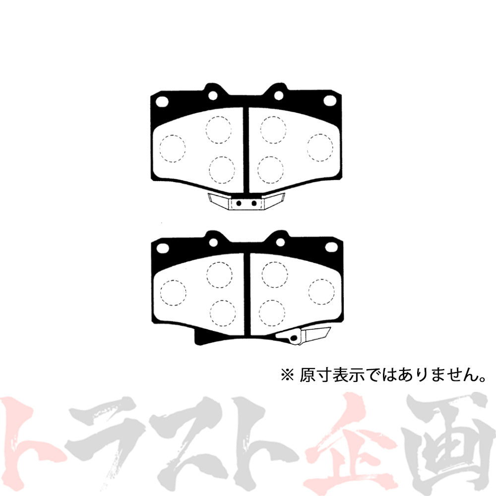 Project μ ブレーキ パッド B SPEC (フロント) F102 ハイラックス #774201005 - トラスト企画