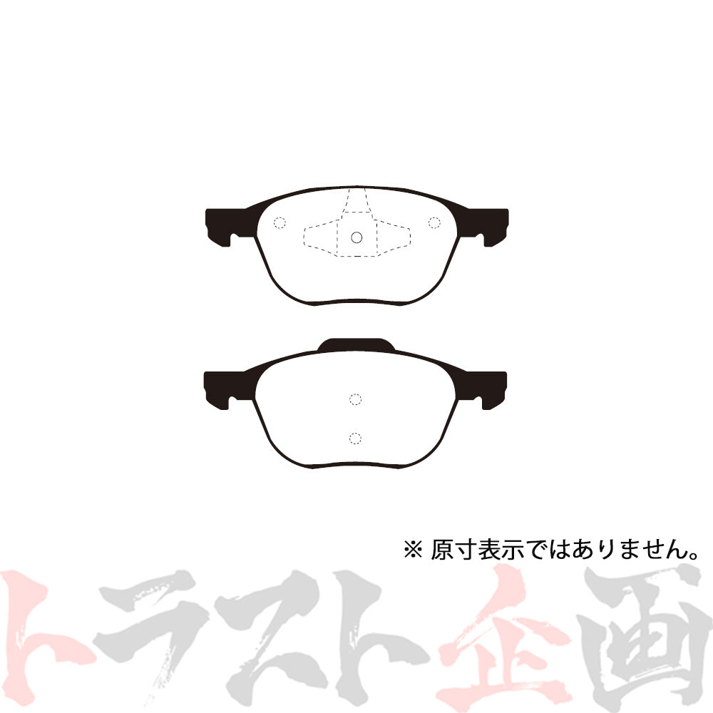 Project μ ブレーキ パッド B SPEC (フロント) F421 #774201158 - トラスト企画