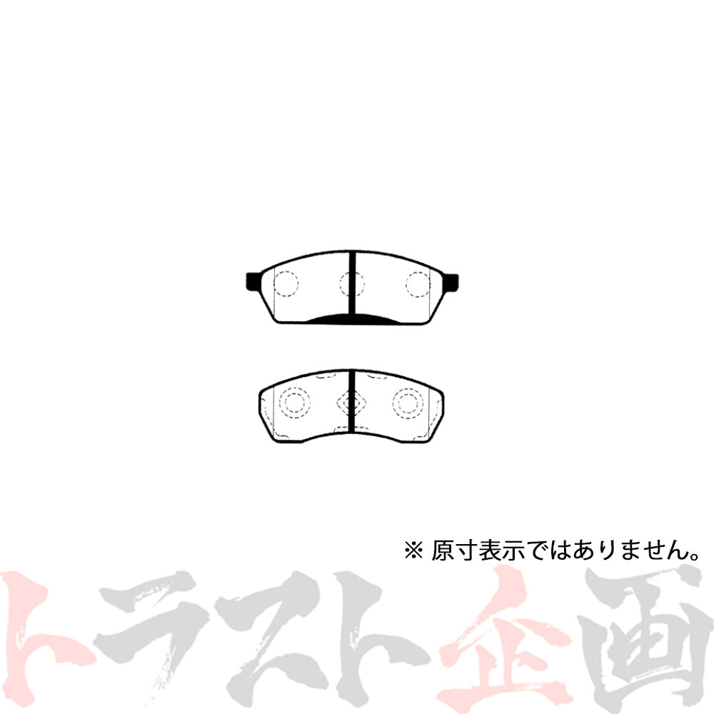 Project μ ブレーキ パッド B SPEC (フロント) F982 ヴィヴィオ #774201261 - トラスト企画