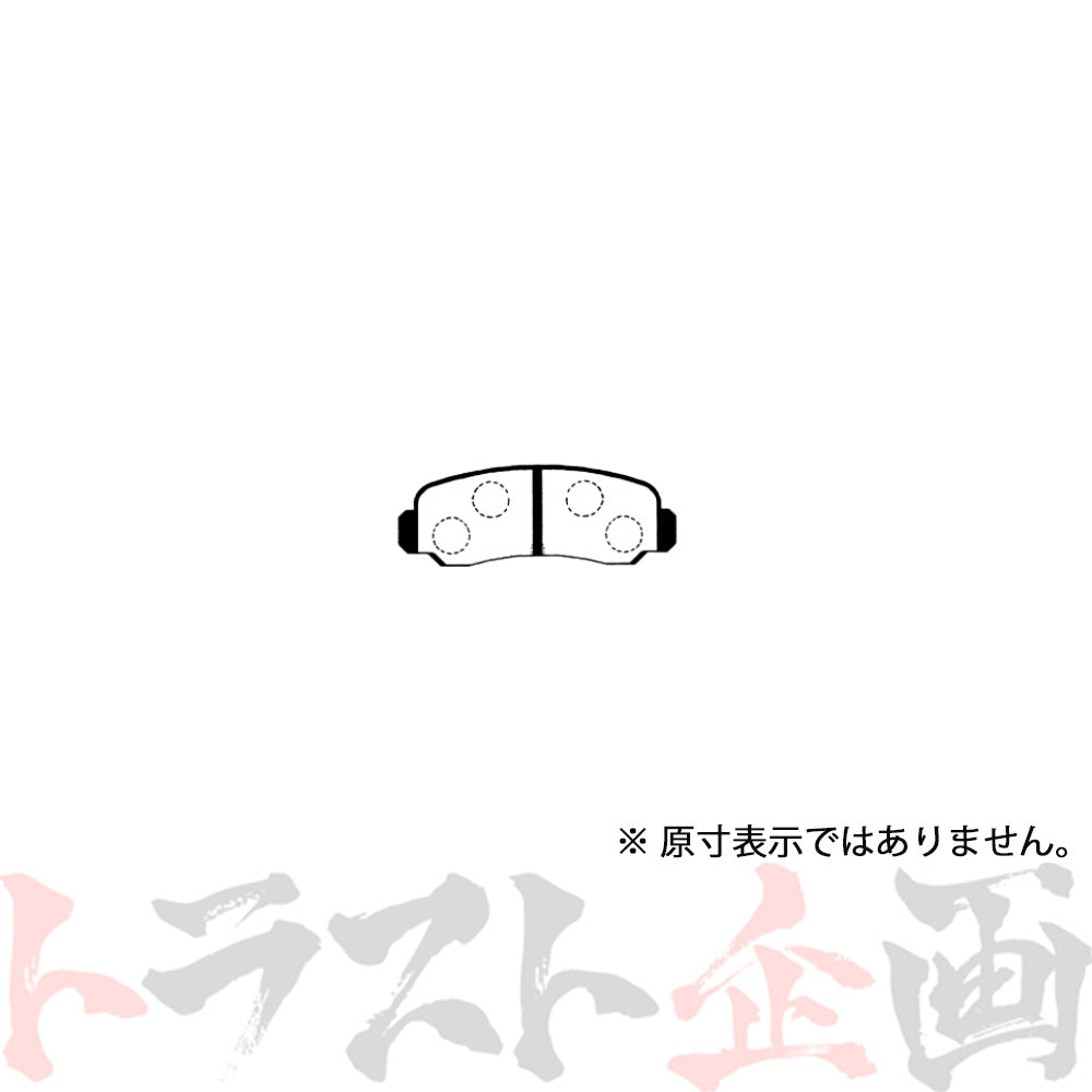 Project μ ブレーキ パッド B SPEC (リア) R186 カローラレビン スプリンタートレノ AE86 #774211035 - トラスト企画