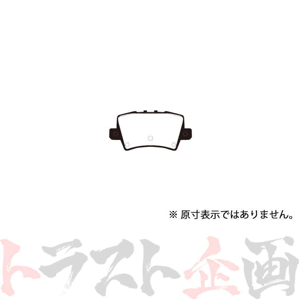 Project μ ブレーキ パッド B SPEC (リア) R394 シビック FN2 #774211069 - トラスト企画