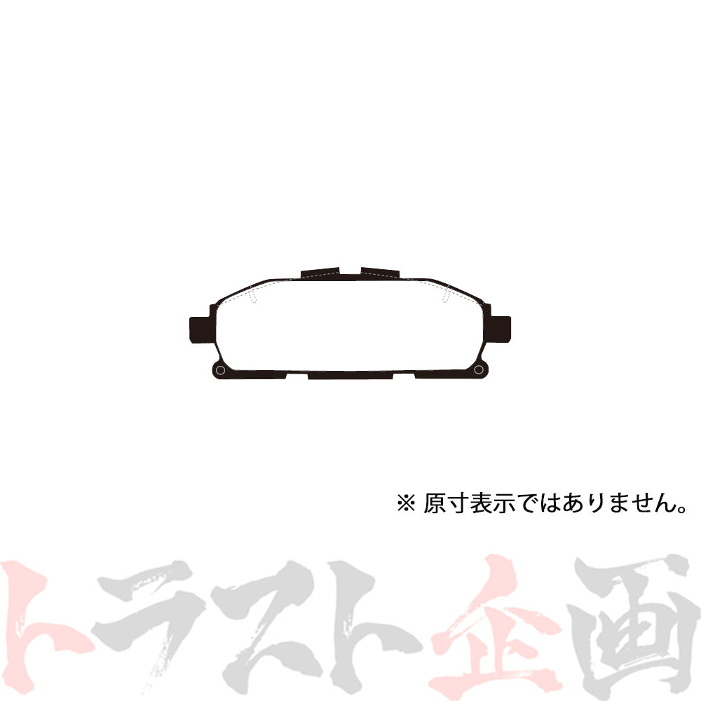 Project μ ブレーキ パッド TYPE PS (フロント) F227 エルグランド #775201055 - トラスト企画