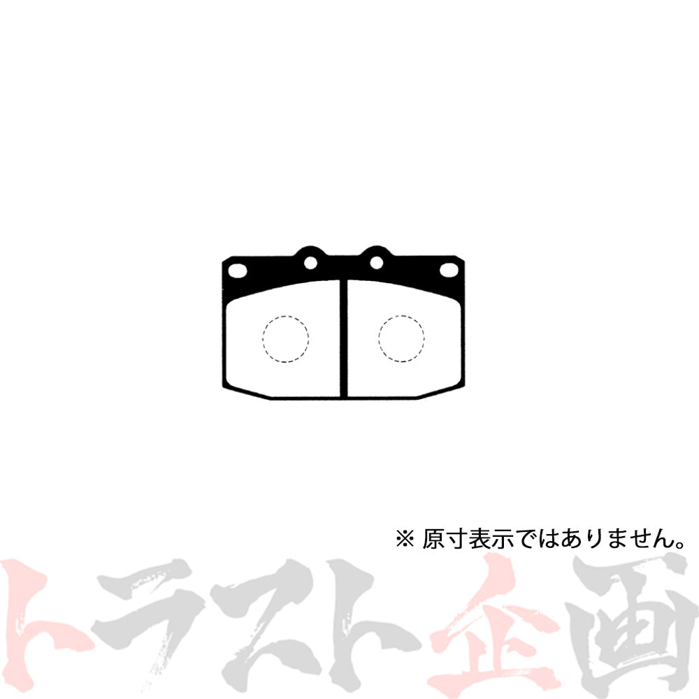 Project μ ブレーキ パッド TYPE HC-CS (フロント) F431 RX-7 FC3S/FC3C #776201162 - トラスト企画