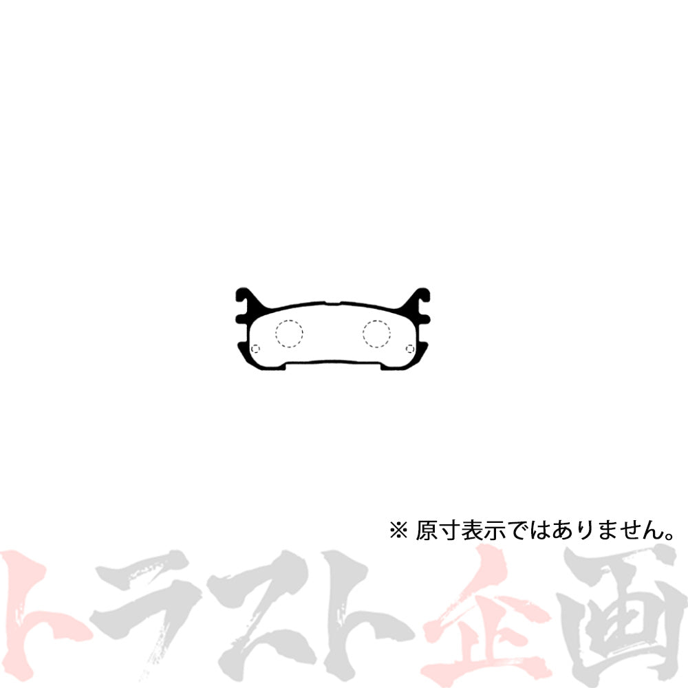 Project μ ブレーキ パッド TYPE HC-CS (リア) R401 #776211074 - トラスト企画