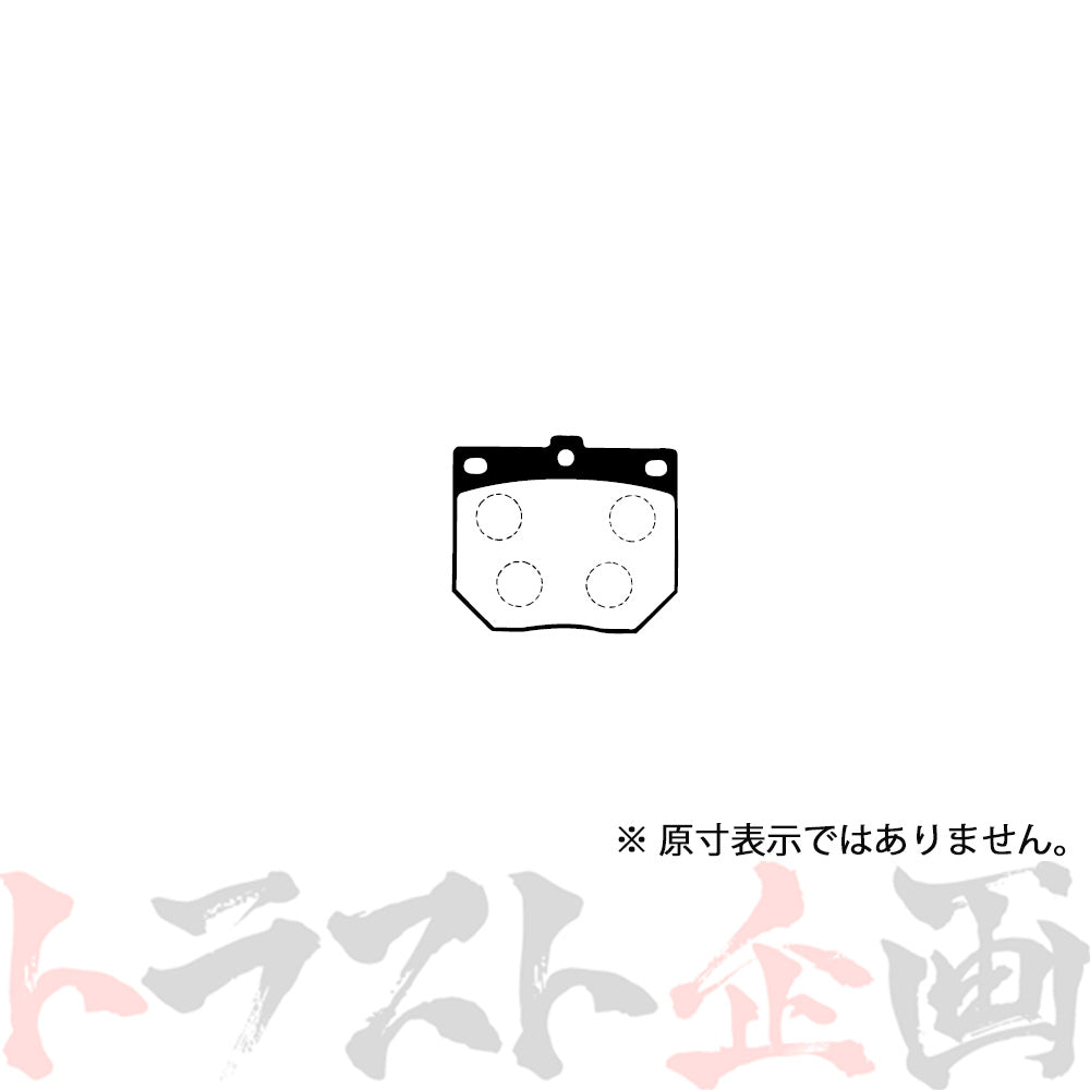 Project μ ブレーキ パッド TYPE HC+ (フロント) 9F203 #777201002 - トラスト企画