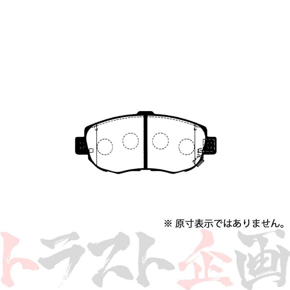 Project μ ブレーキ パッド TYPE HC+ (フロント) F123 #777201023 - トラスト企画