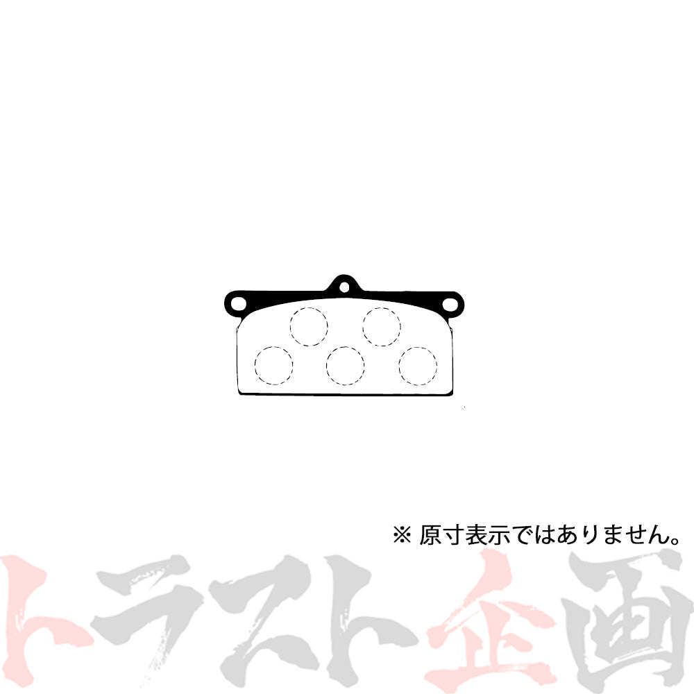 Project μ ブレーキ パッド TYPE HC+ (フロント) F200 スカイライン フェアレディZ #777201070 - トラスト企画