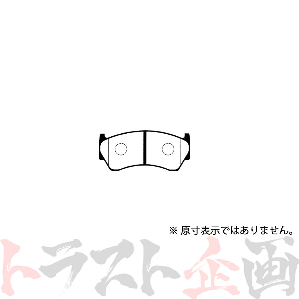 Project μ ブレーキ パッド TYPE HC+ (フロント) F204 #777201074 - トラスト企画