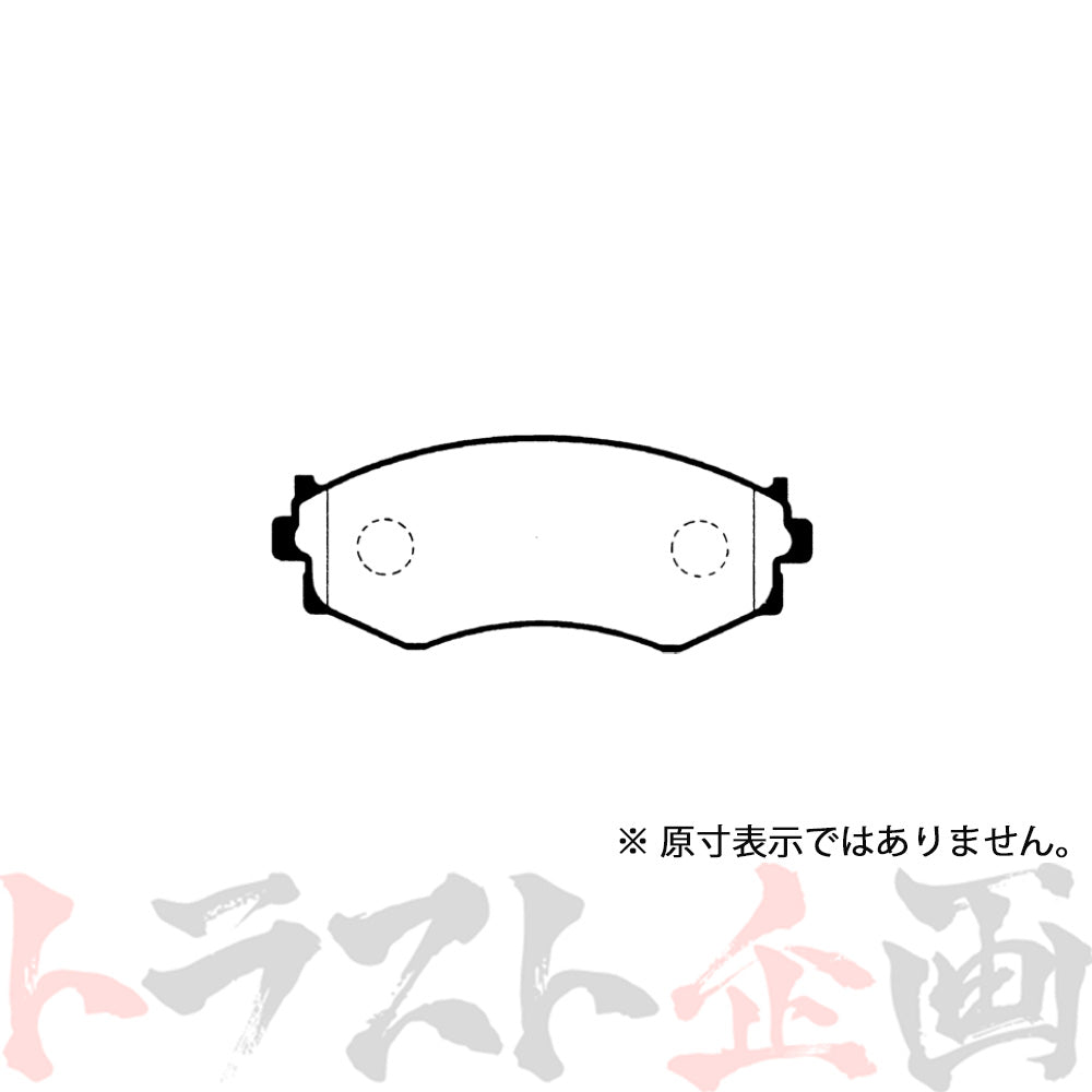 001 Project μ ブレーキ パッド TYPE HC+ (フロント) F232 #777201095 - トラスト企画