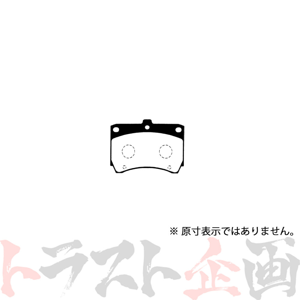 Project μ ブレーキ パッド TYPE HC+ (フロント) F433 #777201164 - トラスト企画